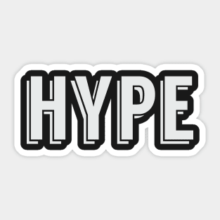 Hype Train Funny Sticker